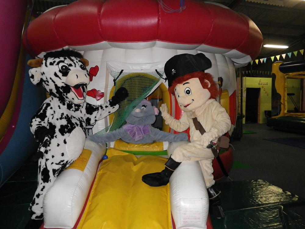les trois mascottes